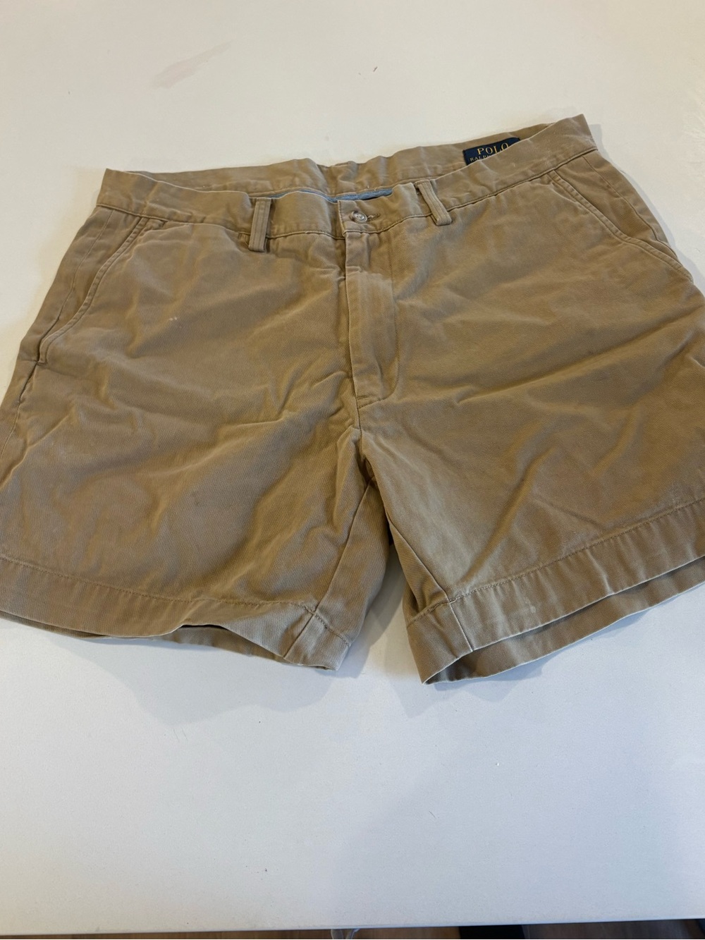 Polo khaki shorts